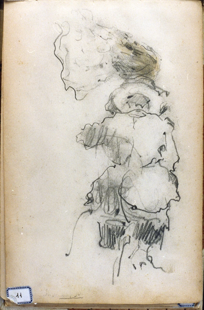 Studio di figura femminile - Certosa di san Martino, Napoli
